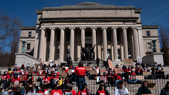 Columbia University agrees to ban masks on campus after $400M funding freeze by Donald Trump