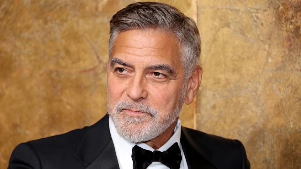 George Clooney looks unrecognizable with dramatic hair transformation