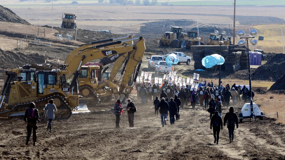 Trial begins in fossil fuel pipeline company’s $300M lawsuit against Greenpeace over protests